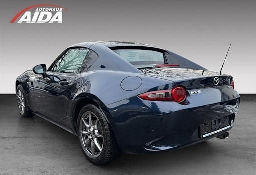 Gebraucht Mazda MX5 Selection 132 PS (97 kW) 2022 Deep crystal blue Cabrio