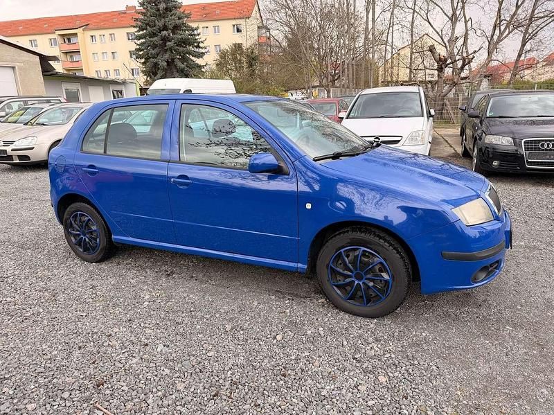 Gebraucht Skoda Fabia 75 PS (55 kW) 2007 Blau Limousine