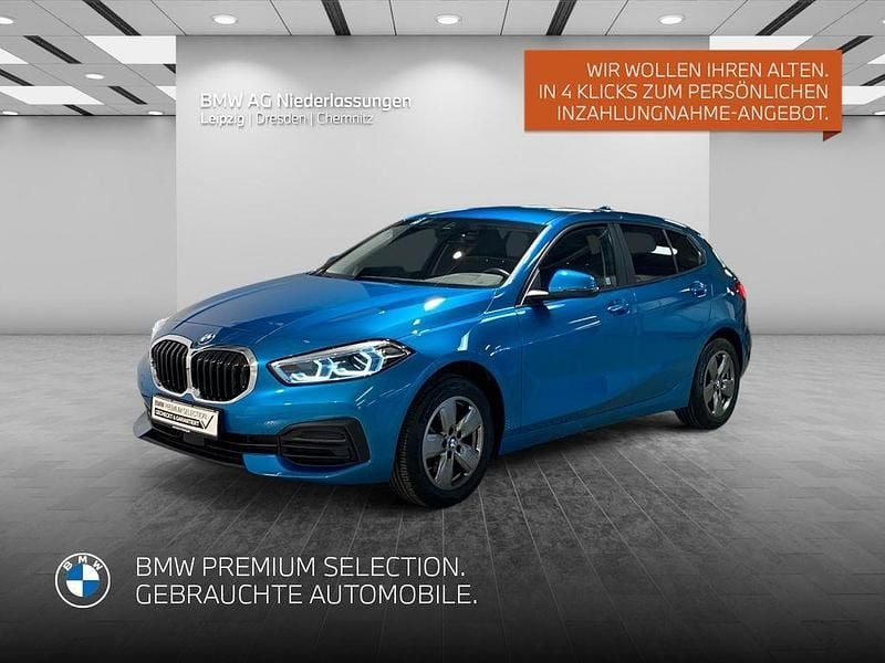 Blau Gebraucht 2023 BMW 118 Advantage Kleinwagen | 26.312 € (Fairer Preis) - Bild 1/4