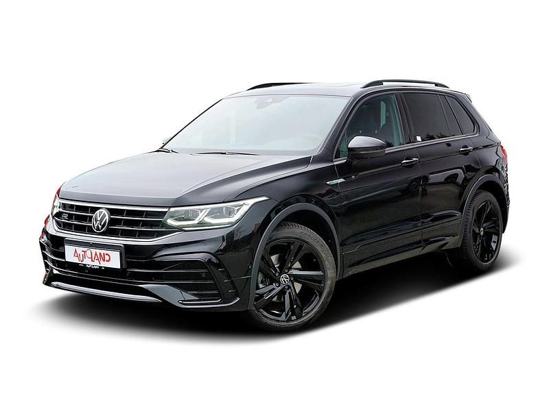 Schwarz Gebraucht 2021 VW Tiguan R-line SUV | 35.990 € (Etwas zu teuer) - Bild 1/4