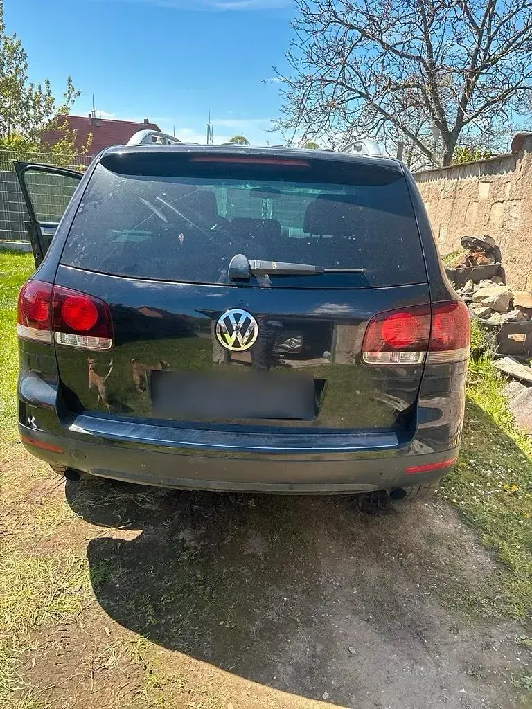 Gebraucht VW Touareg 174 PS (127 kW) 2008 Schwarz SUV