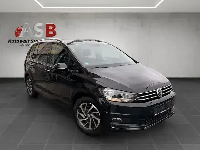 Gebraucht VW Touran Sound 150 PS (110 kW) 2017 Schwarz Van / Kleinbus