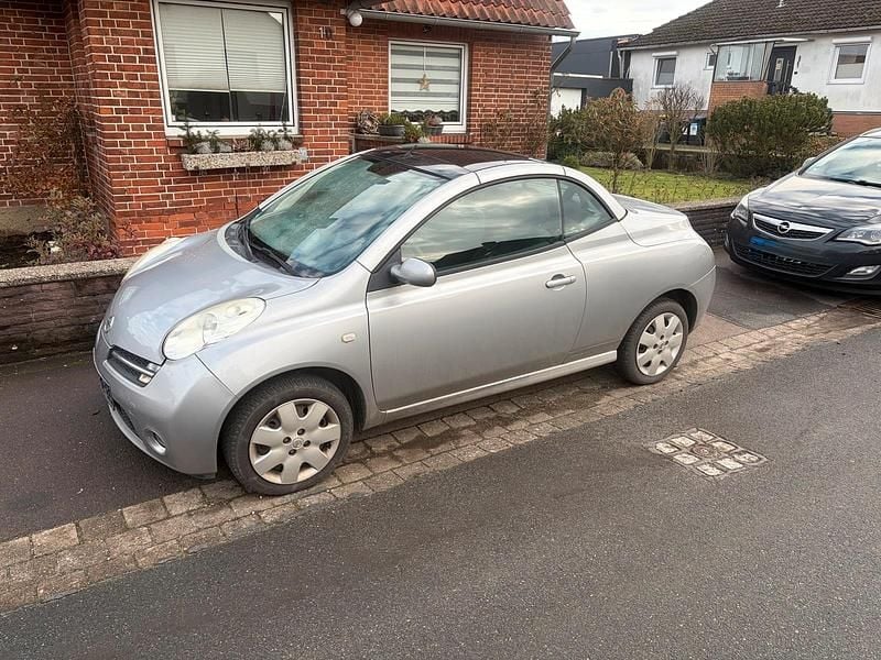 Silber Gebraucht 2006 Nissan Micra Cabrio | 950 € - Bild 1/3