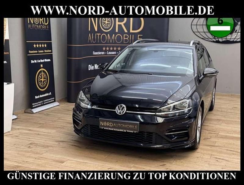 Schwarz Gebraucht 2019 VW Golf VII R-line Kombi | 19.490 € (Fairer Preis) - Bild 1/3