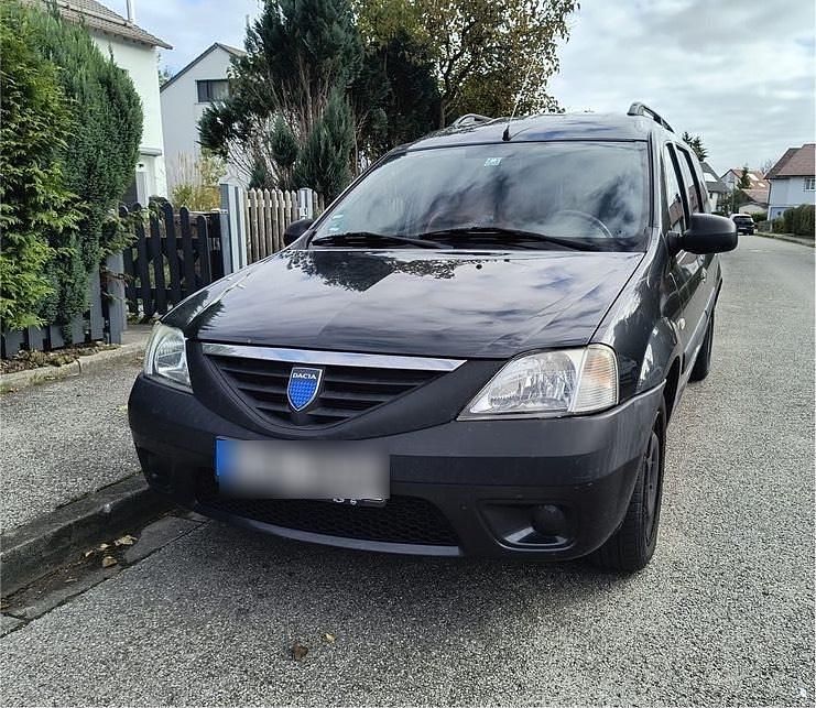 Schwarz Gebraucht 2008 Dacia Logan MCV Kombi | 1.200 € (Guter Preis) - Bild 1/4