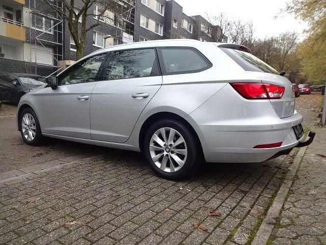 Gebraucht Seat Leon ST 110 PS (80 kW) 2017 Silber Kombi