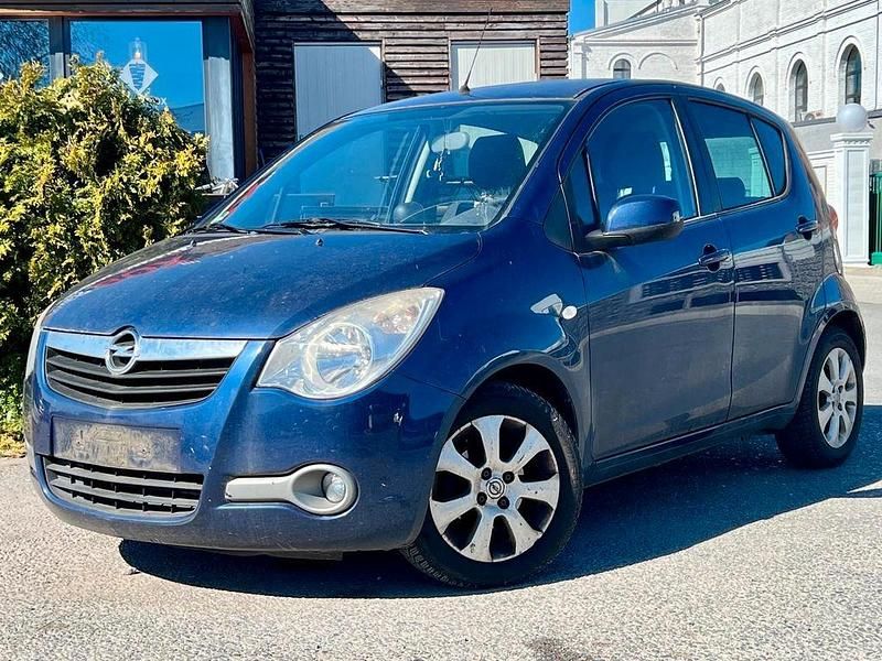 Gebraucht Opel Agila Edition 86 PS (63 kW) 2008 Blau Kleinwagen
