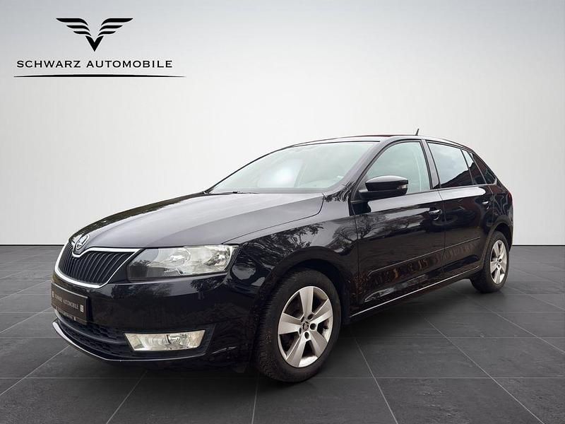 Schwarz Gebraucht 2015 Skoda Rapid Ambition Limousine | 9.350 € (Etwas zu teuer) - Bild 1/4