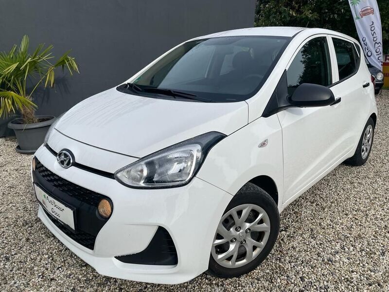 Polar white / sol Gebraucht 2017 Hyundai i10 Basis Kleinwagen | 5.995 € (Etwas zu teuer) - Bild 1/4
