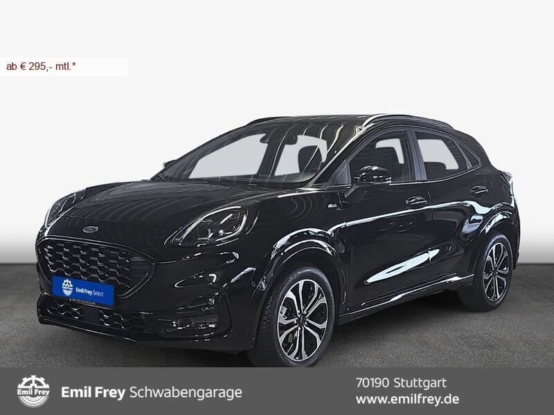 Agate black metallic Gebraucht 2023 Ford Puma ST-Line X SUV | 24.600 € (Fairer Preis) - Bild 1/4