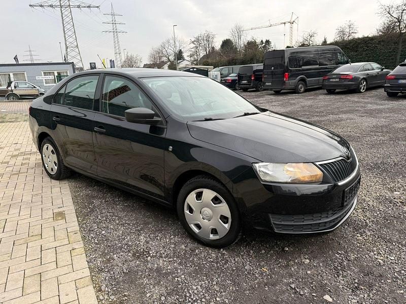 Käytetty Skoda Rapid Active 75 HP (55 kW) 2013 Musta Viistoperä