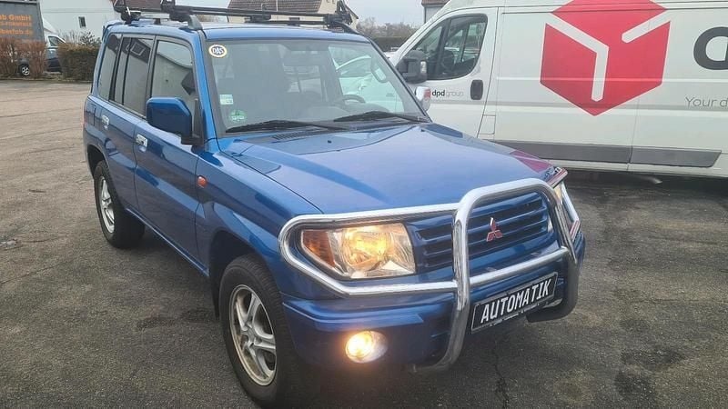 Gebraucht Mitsubishi Pajero 114 PS (83 kW) 2002 Blau SUV