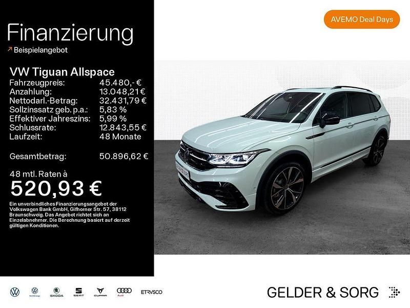 Oryxweiß perlmutteffekt Gebraucht 2025 VW Tiguan Allspace IQ Drive SUV | 45.480 € (Teuer) - Bild 1/4