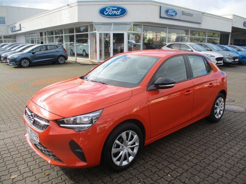Gebraucht Opel Corsa Edition 75 PS (55 kW) 2023 Power orange/dynamik orange (metallic) Limousine