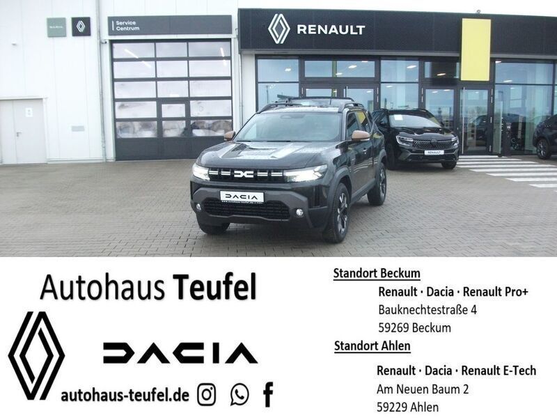 Schwarz Neu 2025 Dacia Duster Extreme SUV | 28.490 € (Fairer Preis) - Bild 1/4