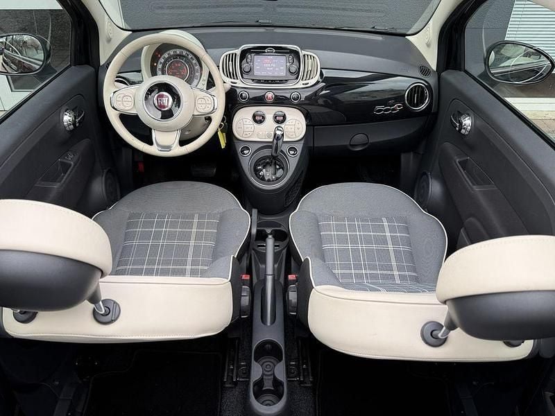 Gebraucht Fiat 500 Lounge 69 PS (50 kW) 2016 Schwarz Cabrio