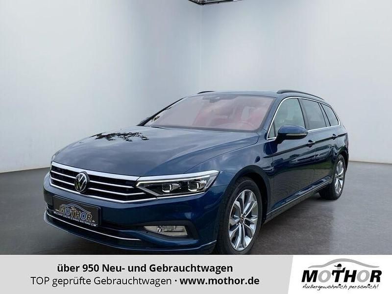 Aquamarinblau (metallic) Gebraucht 2023 VW Passat Business Kombi | 29.980 € (Etwas zu teuer) - Bild 1/4