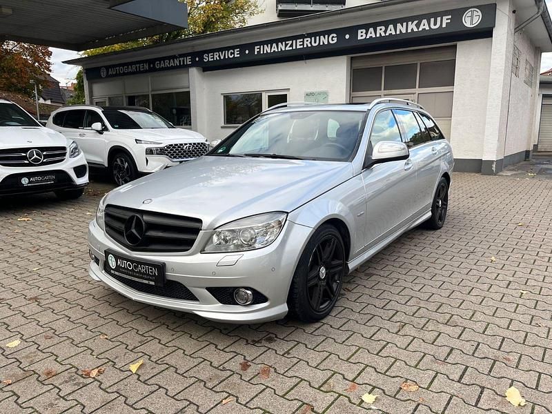 Silber Gebraucht 2008 Mercedes C320 AMG line Kombi | 7.850 € (Fairer Preis) - Bild 1/4