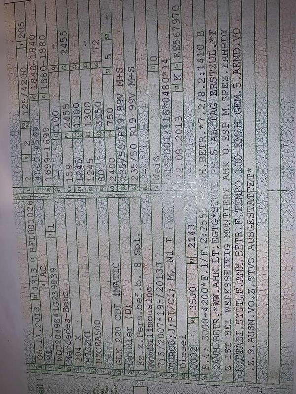 Gebraucht Mercedes GLK220 170 PS (125 kW) 2013 Weiß SUV