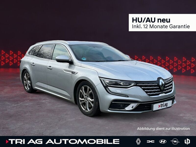 Highlandgrau (metallic) Gebraucht 2021 Renault Talisman GrandTour Initiale Paris Kombi | 28.888 € (Fairer Preis) - Bild 1/4