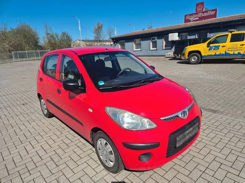 Gebraucht Hyundai i10 Classic 67 PS (49 kW) 2008 Rot Kleinwagen