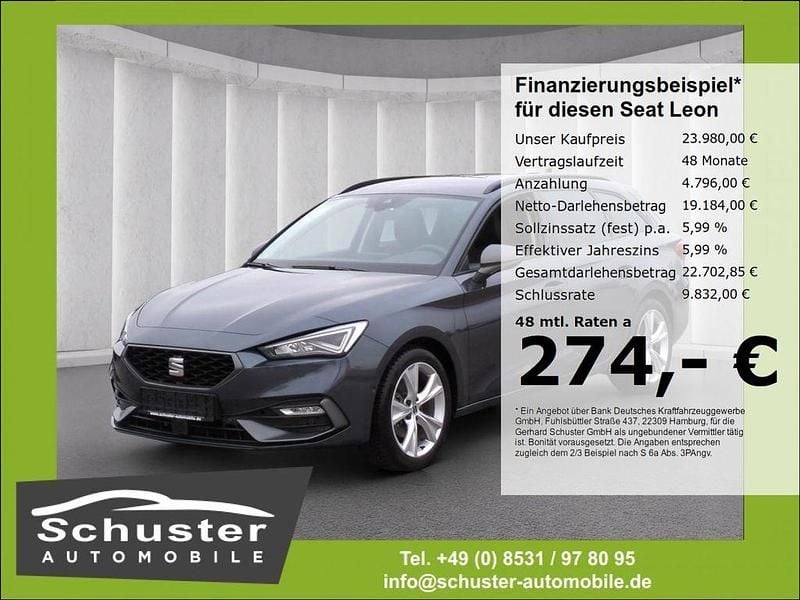 Gebraucht Seat Leon ST FR 150 PS (110 kW) 2024 Magnetic tech metallic[grau] Kombi