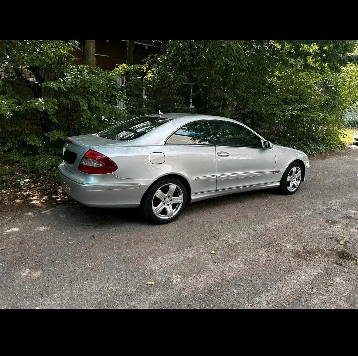 Gebraucht Mercedes CLK200 2007 Silber Coupé