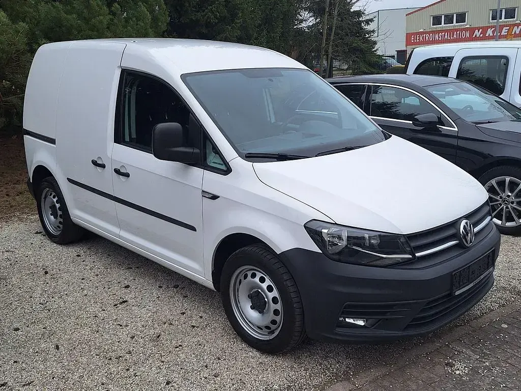 Gebraucht VW Caddy 150 PS (110 kW) 2019 Candyweiß Van / Kleinbus