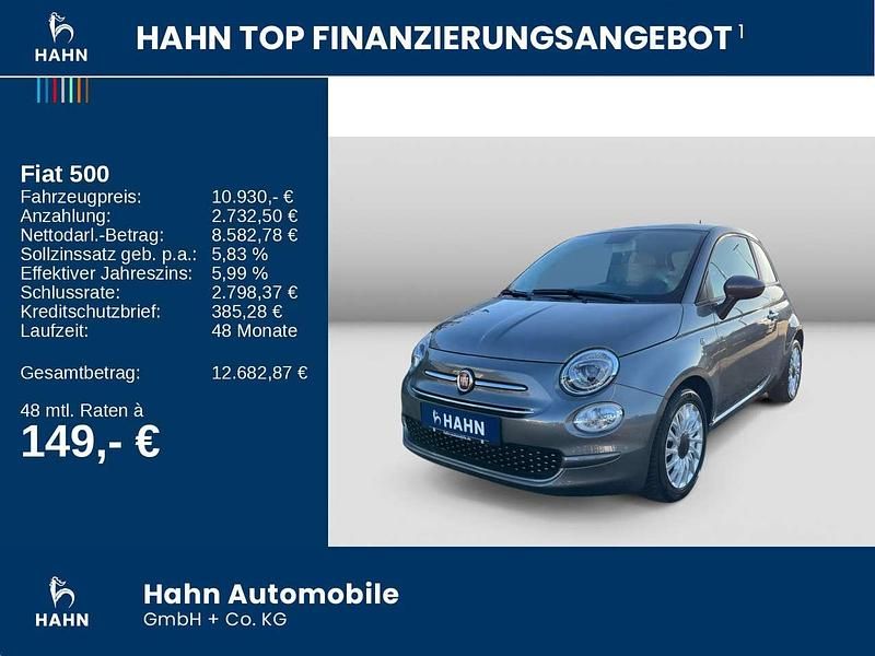 Gebraucht Fiat 500 Lounge 69 PS (50 kW) 2020 Grau Limousine