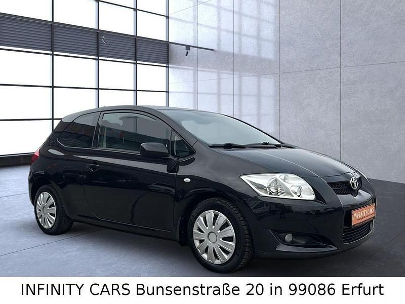 Gebraucht Toyota Auris Sol 97 PS (71 kW) 2009 Schwarz Kleinwagen