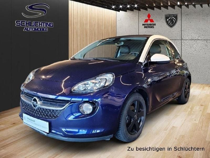 Gebraucht Opel Adam Open Air 101 PS (74 kW) 2017 Ocean blue (metallic) Kleinwagen