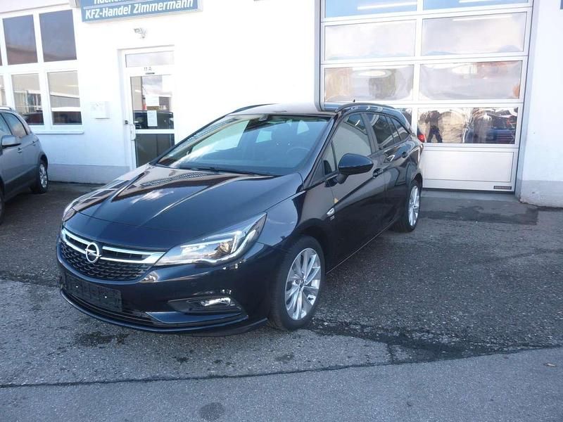 Tiefsee blau Gebraucht 2019 Opel Astra Kombi | 12.780 € (Fairer Preis) - Bild 1/4