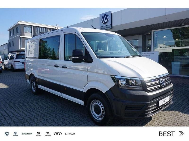 B4 candyweiß Gebraucht 2021 VW Crafter Van | 26.795 € (Guter Preis) - Bild 1/4
