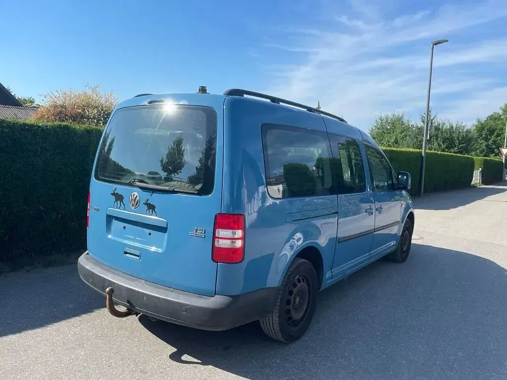 Gebraucht VW Caddy Maxi Trendline 105 PS (77 kW) 2012 Blau Van / Kleinbus