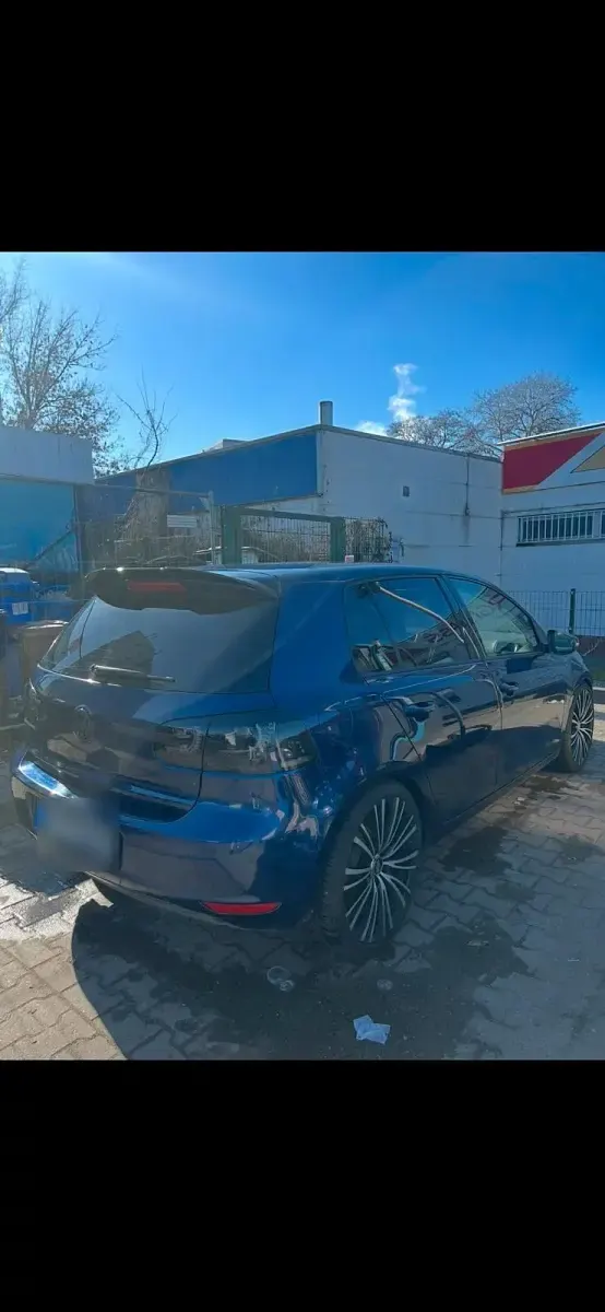 Brugt VW Golf VI 2009 Blå Hatchback