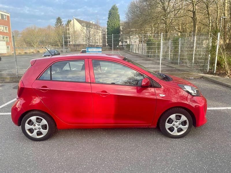 Gebraucht Kia Picanto 67 PS (49 kW) 2017 Rot Kleinwagen