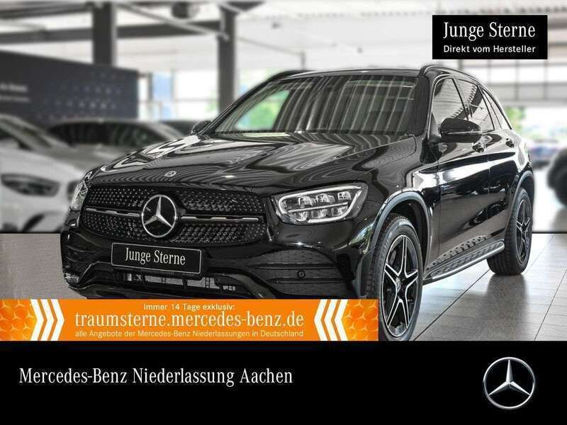 Schwarz Gebraucht 2022 Mercedes GLC200 AMG SUV | 41.990 € (Superpreis) - Bild 1/3