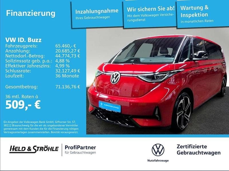 Gebraucht VW ID. Buzz GTX 250 kW (340 PS) 2025 Kirschrot Van / Kleinbus