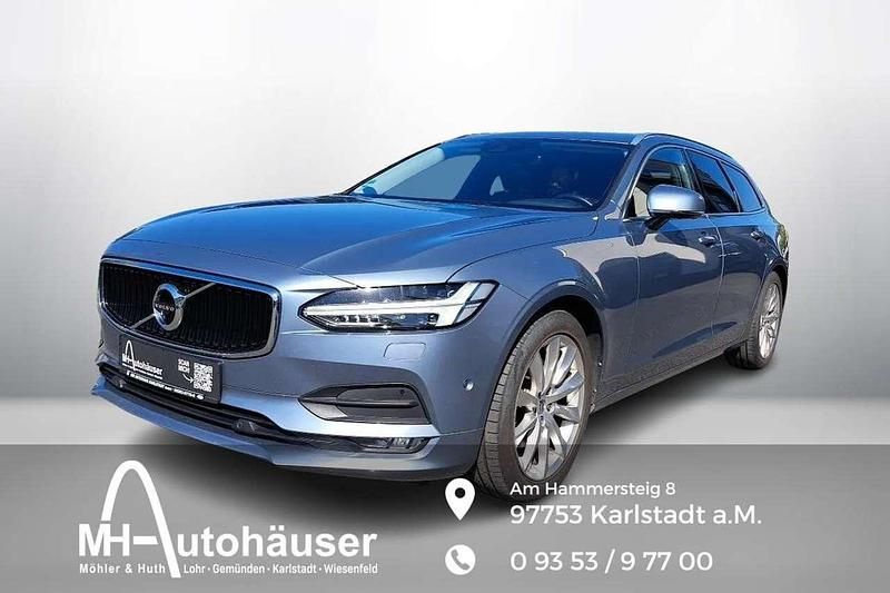 Mussel blue metallic / metallic Gebraucht 2016 Volvo V90 Momentum Kombi | 14.990 € (Guter Preis) - Bild 1/4