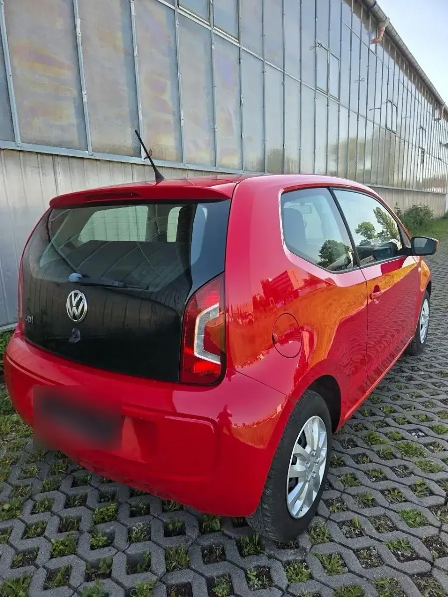 Gebraucht VW up! 60 PS (44 kW) 2014 Rot Kleinwagen