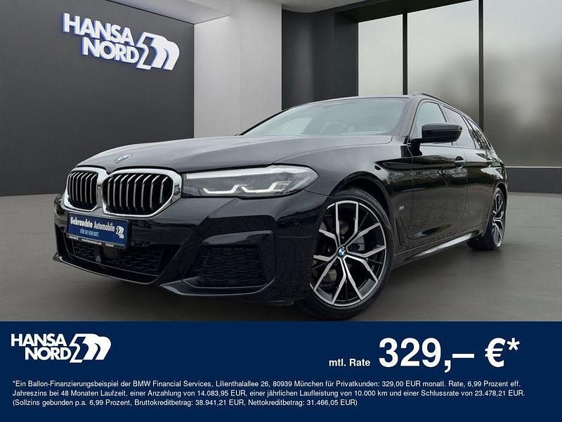 Schwarz Gebraucht 2023 BMW 520 Performance Limousine | 45.550 € (Teuer) - Bild 1/4