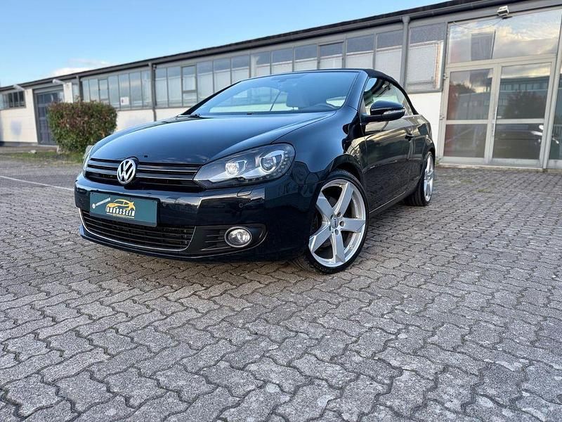 Schwarz Gebraucht 2012 VW Golf Cabriolet Exclusive Cabrio | 5.800 € (Guter Preis) - Bild 1/4