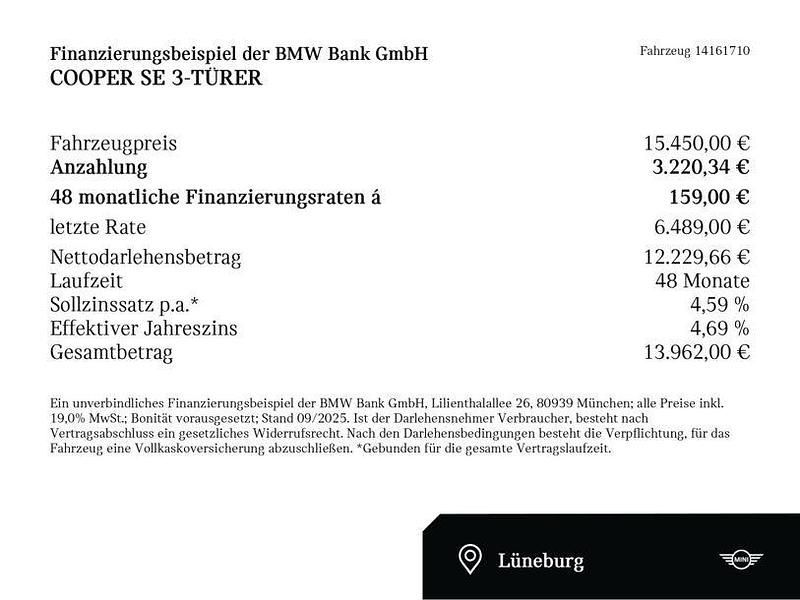 Blau Gebraucht 2022 Mini Cooper Kleinwagen | 15.450 € (Superpreis) - Bild 1/1
