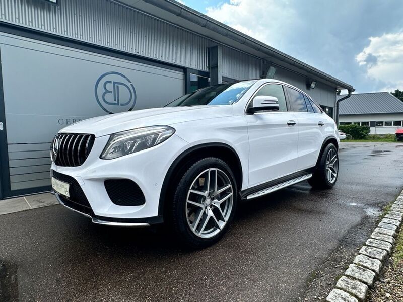 Tenoritgrau metalliclack Gebraucht 2016 Mercedes GLE350 AMG line Coupé | 39.999 € (Fairer Preis) - Bild 1/4