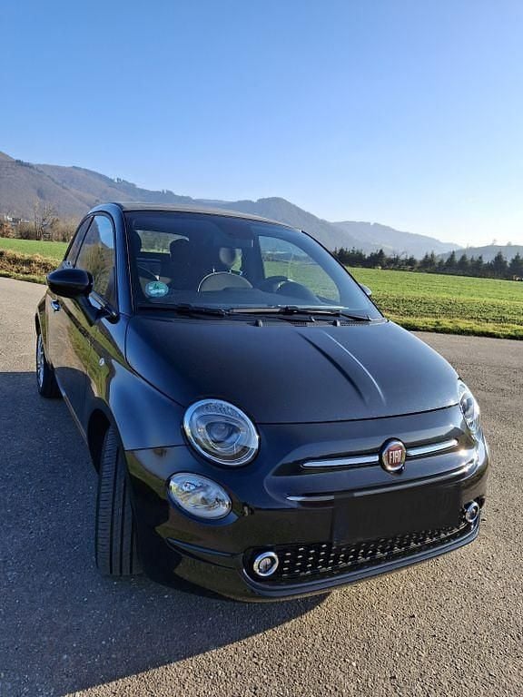 Schwarz Gebraucht 2019 Fiat 500C Lounge Cabrio | 12.900 € (Fairer Preis) - Bild 1/4