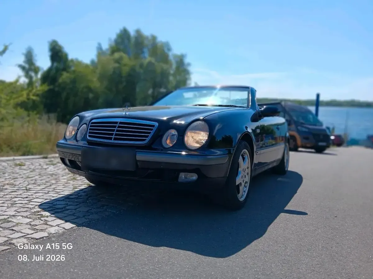 Gebraucht Mercedes CLK200 AMG 163 PS (119 kW) 1998 Schwarz Cabrio
