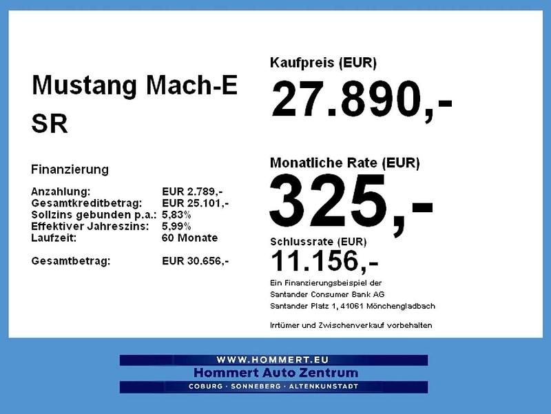 Gebraucht Ford Mustang Mach-E 197 kW (269 PS) 2023 Iced blue SUV