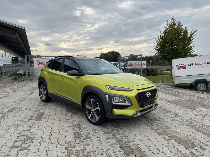 Grün Gebraucht 2019 Hyundai Kona Style SUV | 11.899 € (Superpreis) - Bild 1/4