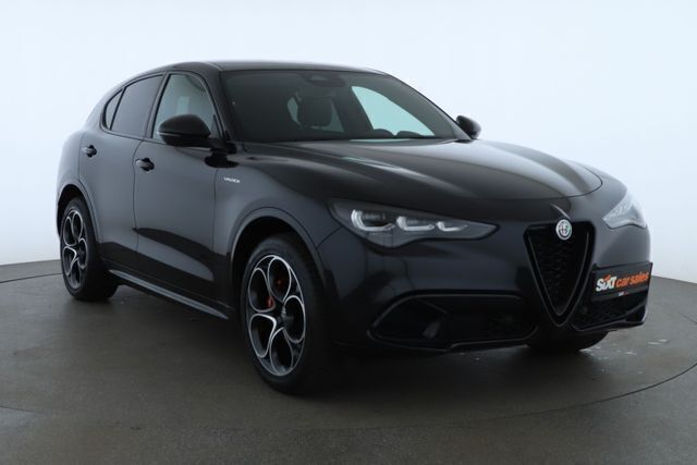 Schwarz Gebraucht 2024 Alfa Romeo Stelvio Sprint SUV | 41.950 € (Superpreis) - Bild 1/4