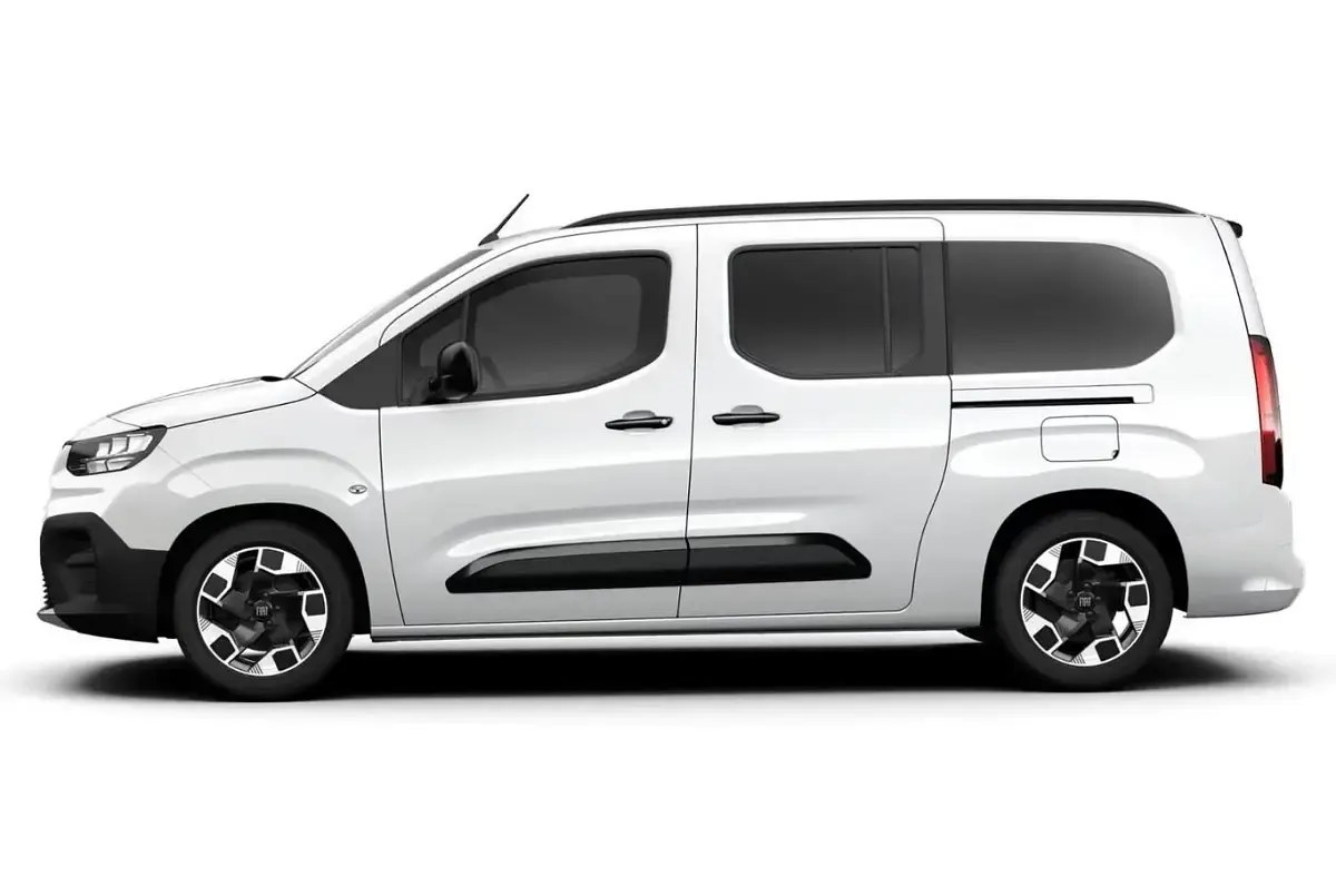 Neu Fiat Qubo La Prima 131 PS (96 kW) 2026 Gelato weiß Van / Kleinbus